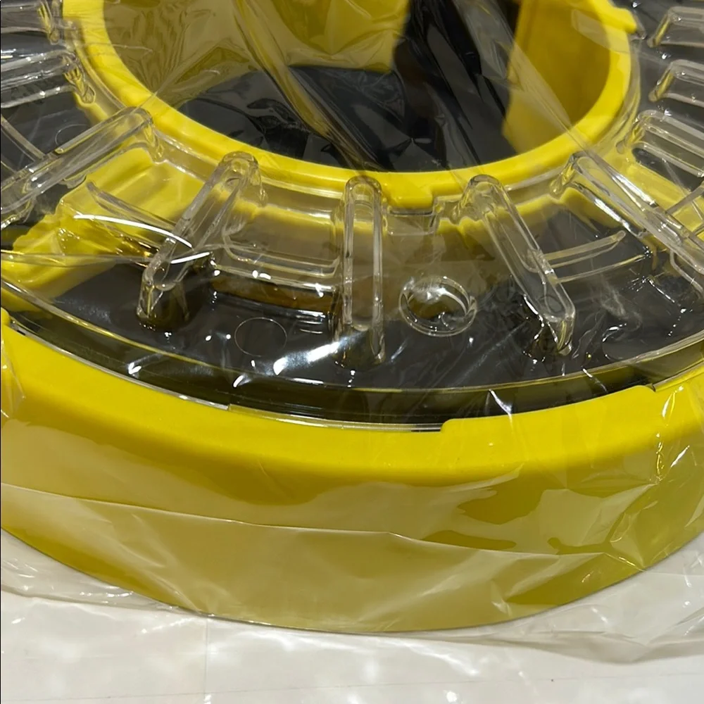 KADTC Rotating Slow Feeder Dog Bowl - Yellow NWT